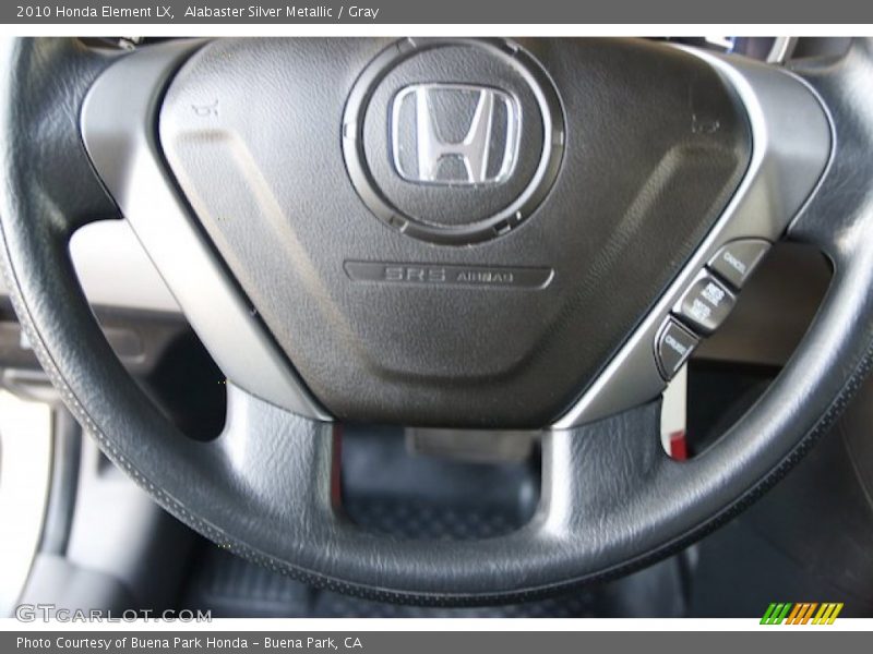 Alabaster Silver Metallic / Gray 2010 Honda Element LX