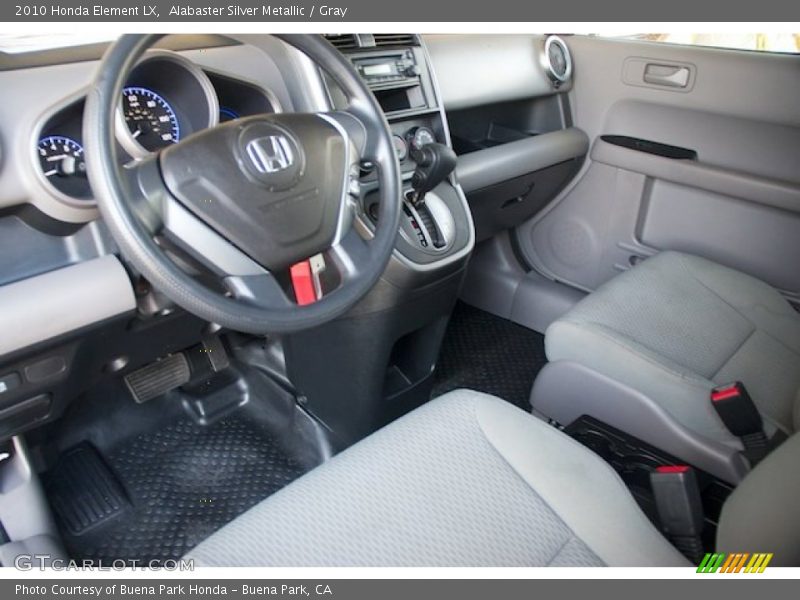 Alabaster Silver Metallic / Gray 2010 Honda Element LX