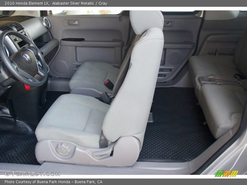 Alabaster Silver Metallic / Gray 2010 Honda Element LX
