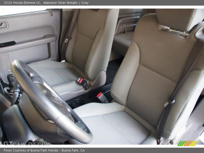 Alabaster Silver Metallic / Gray 2010 Honda Element LX