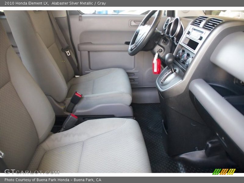 Alabaster Silver Metallic / Gray 2010 Honda Element LX