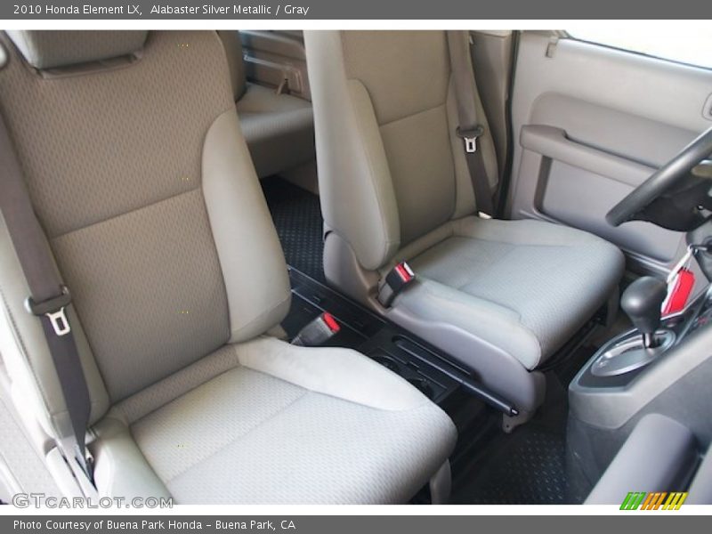 Alabaster Silver Metallic / Gray 2010 Honda Element LX