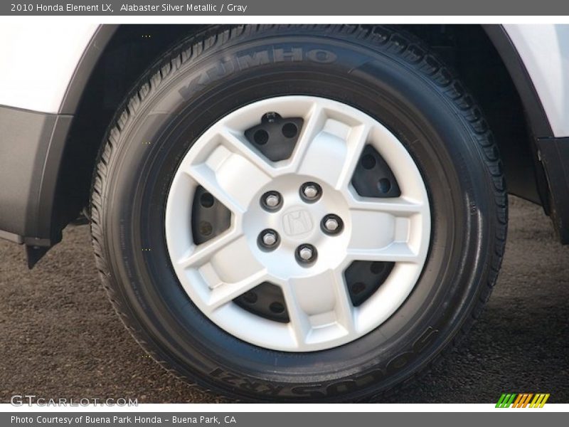Alabaster Silver Metallic / Gray 2010 Honda Element LX