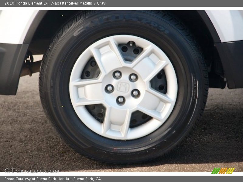 Alabaster Silver Metallic / Gray 2010 Honda Element LX