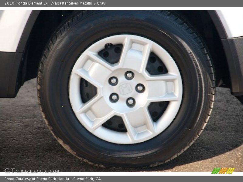 Alabaster Silver Metallic / Gray 2010 Honda Element LX