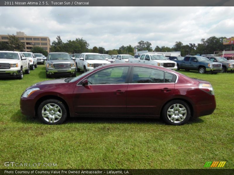 Tuscan Sun / Charcoal 2011 Nissan Altima 2.5 S