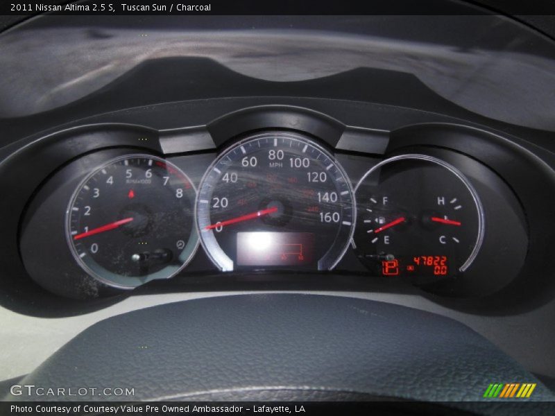 Tuscan Sun / Charcoal 2011 Nissan Altima 2.5 S
