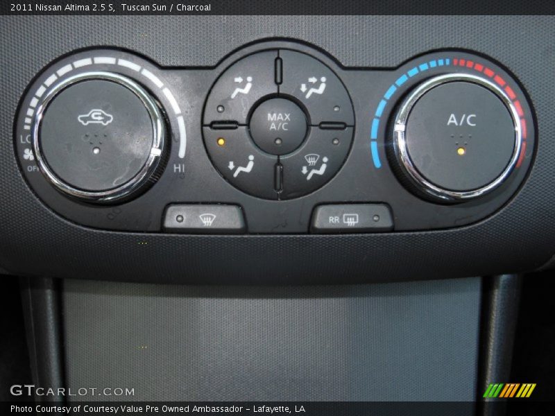 Tuscan Sun / Charcoal 2011 Nissan Altima 2.5 S