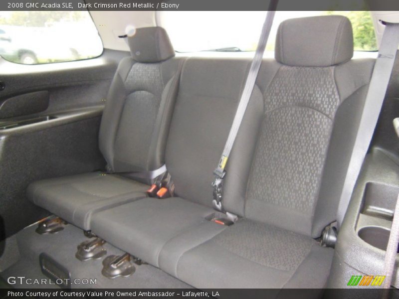 Dark Crimson Red Metallic / Ebony 2008 GMC Acadia SLE