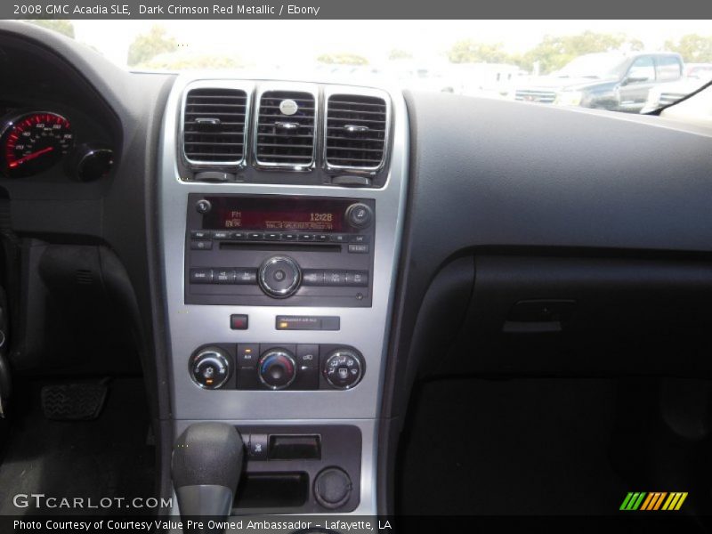 Dark Crimson Red Metallic / Ebony 2008 GMC Acadia SLE
