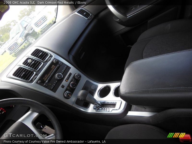 Dark Crimson Red Metallic / Ebony 2008 GMC Acadia SLE