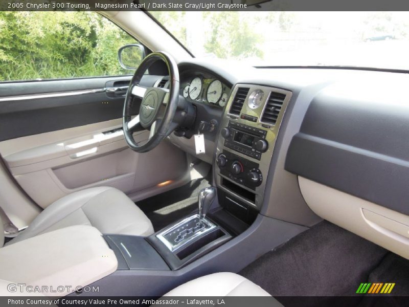 Magnesium Pearl / Dark Slate Gray/Light Graystone 2005 Chrysler 300 Touring
