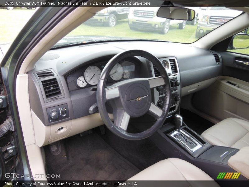 Magnesium Pearl / Dark Slate Gray/Light Graystone 2005 Chrysler 300 Touring