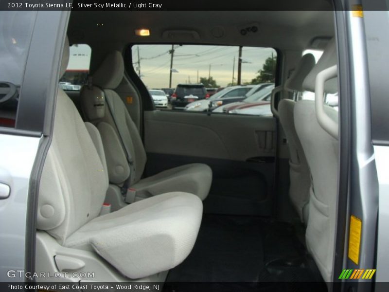 Silver Sky Metallic / Light Gray 2012 Toyota Sienna LE