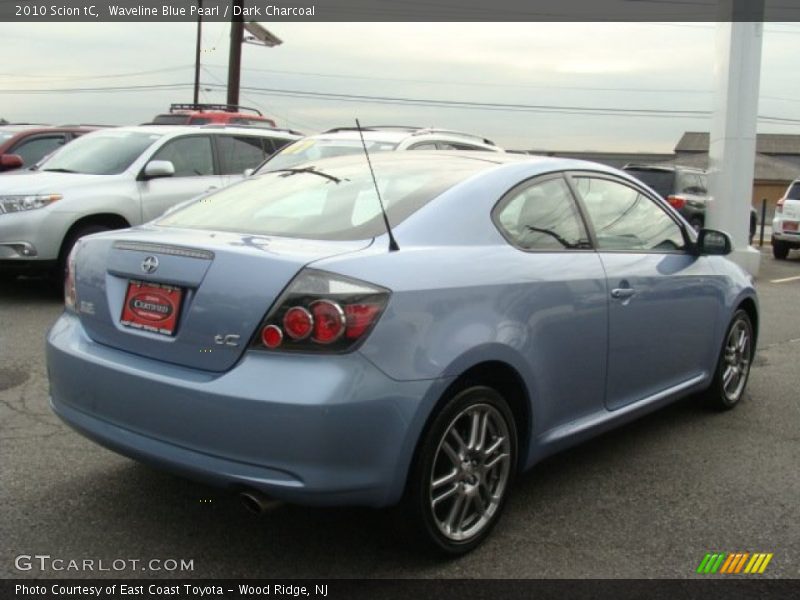 Waveline Blue Pearl / Dark Charcoal 2010 Scion tC