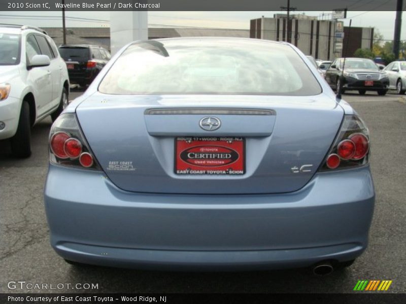 Waveline Blue Pearl / Dark Charcoal 2010 Scion tC