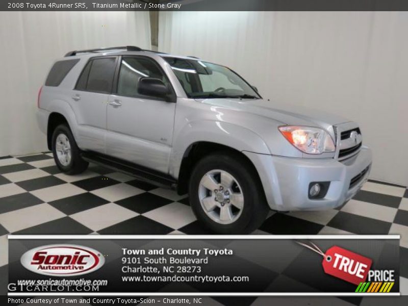 Titanium Metallic / Stone Gray 2008 Toyota 4Runner SR5