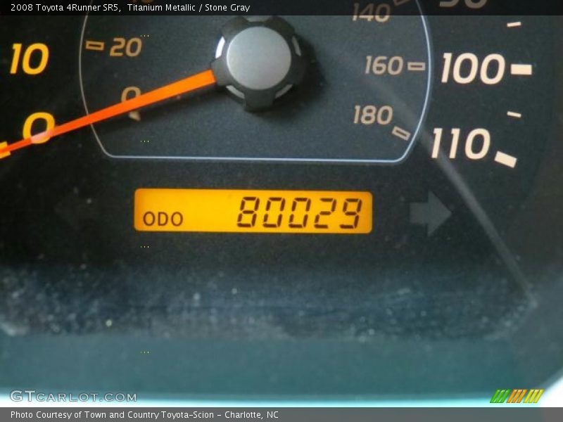 Titanium Metallic / Stone Gray 2008 Toyota 4Runner SR5