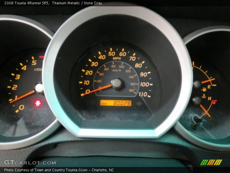 Titanium Metallic / Stone Gray 2008 Toyota 4Runner SR5