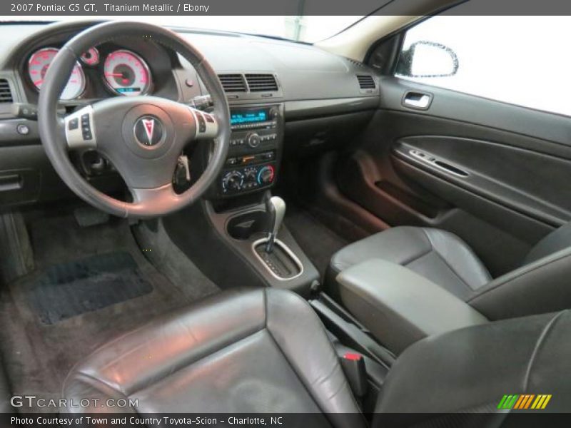 Titanium Metallic / Ebony 2007 Pontiac G5 GT
