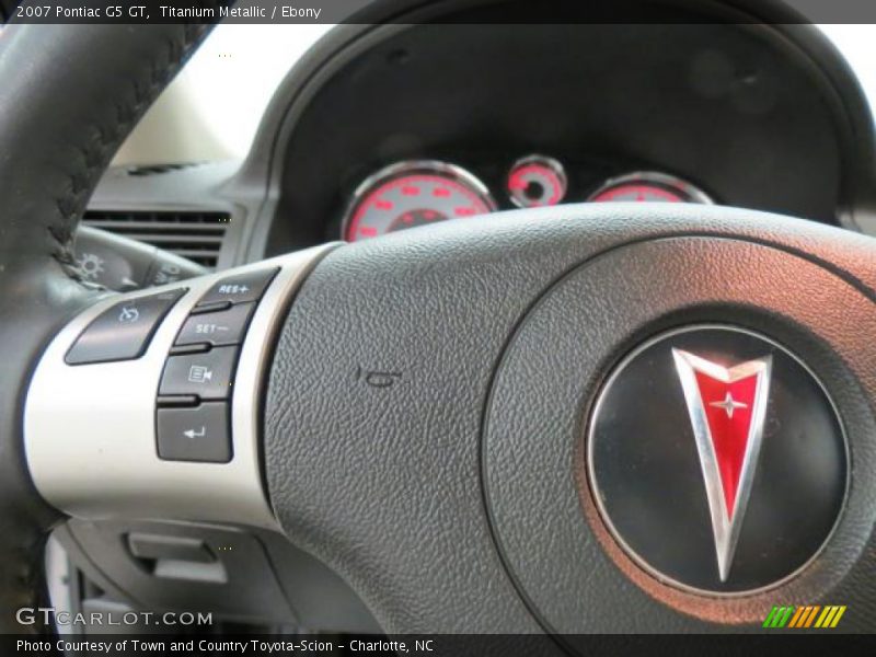 Titanium Metallic / Ebony 2007 Pontiac G5 GT