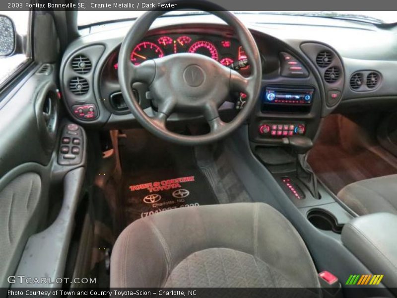 Granite Metallic / Dark Pewter 2003 Pontiac Bonneville SE