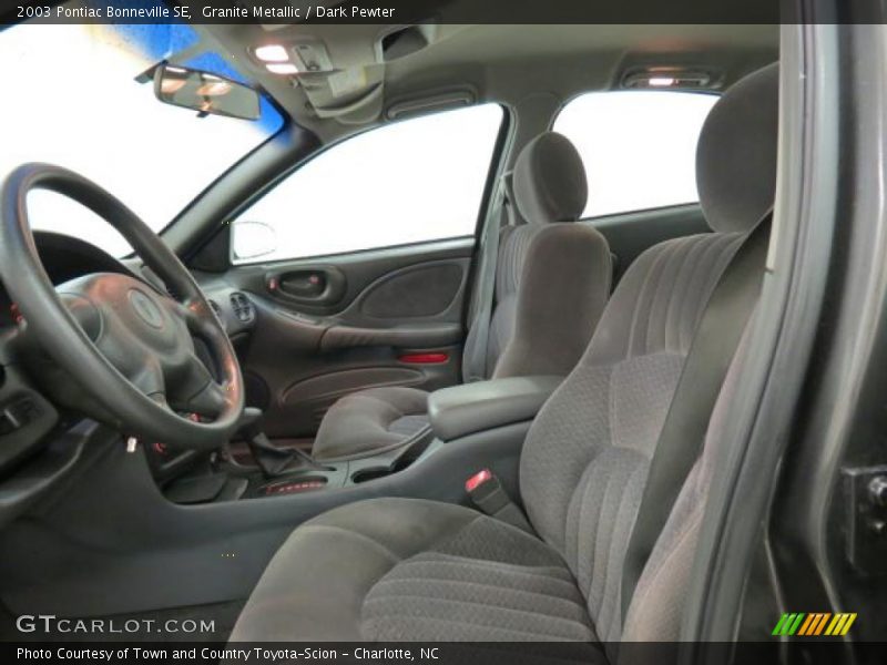 Granite Metallic / Dark Pewter 2003 Pontiac Bonneville SE