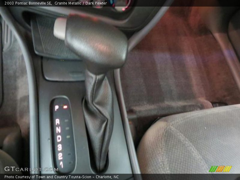 Granite Metallic / Dark Pewter 2003 Pontiac Bonneville SE