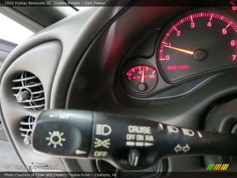 Granite Metallic / Dark Pewter 2003 Pontiac Bonneville SE