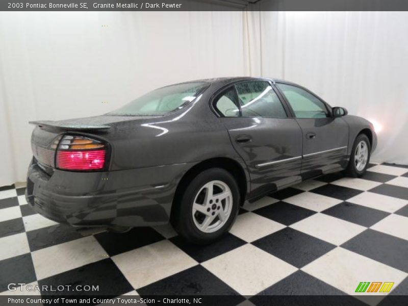 Granite Metallic / Dark Pewter 2003 Pontiac Bonneville SE