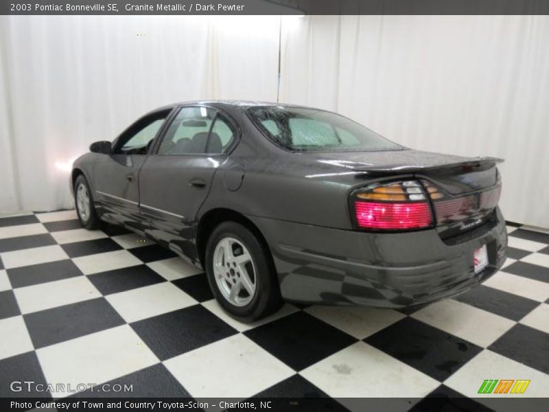 Granite Metallic / Dark Pewter 2003 Pontiac Bonneville SE