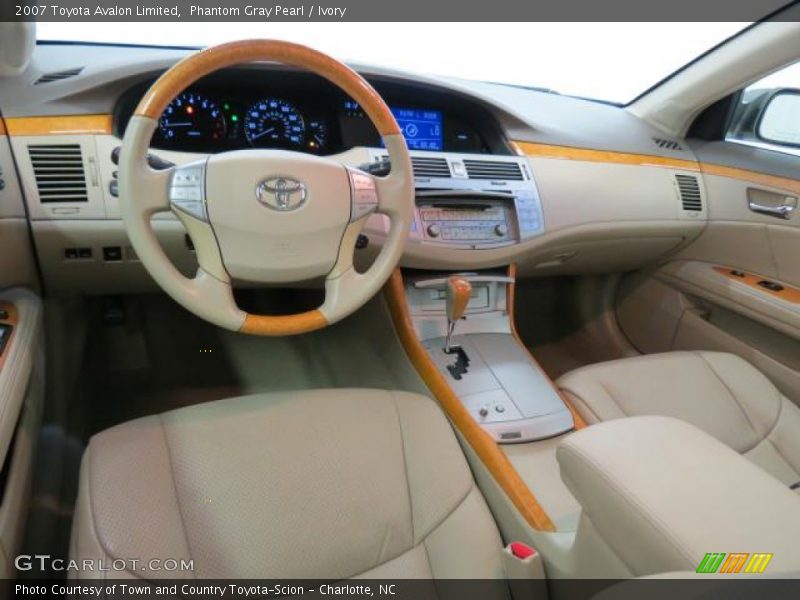 Phantom Gray Pearl / Ivory 2007 Toyota Avalon Limited