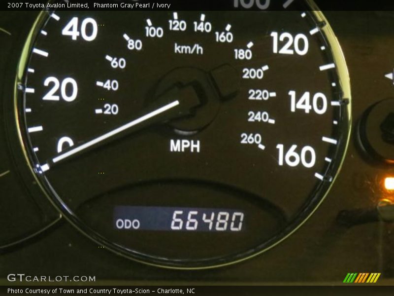 Phantom Gray Pearl / Ivory 2007 Toyota Avalon Limited