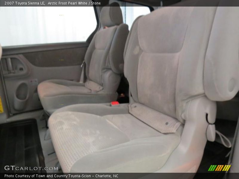 Arctic Frost Pearl White / Stone 2007 Toyota Sienna LE