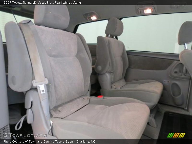 Arctic Frost Pearl White / Stone 2007 Toyota Sienna LE