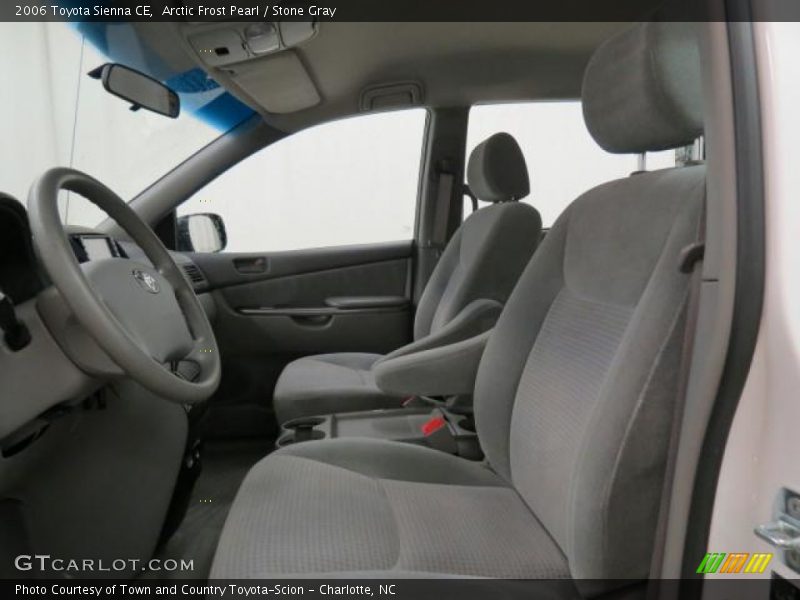 Arctic Frost Pearl / Stone Gray 2006 Toyota Sienna CE