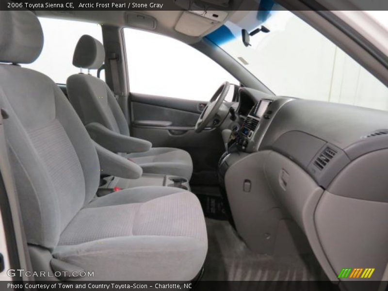 Arctic Frost Pearl / Stone Gray 2006 Toyota Sienna CE