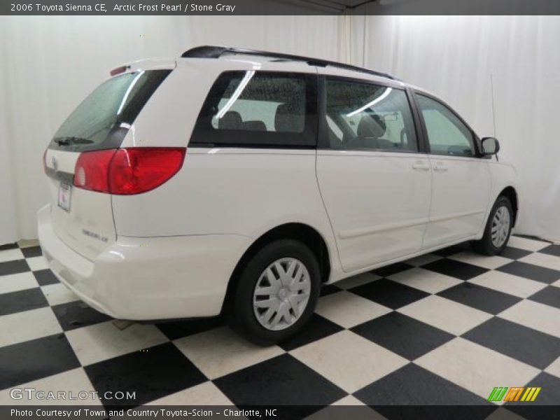 Arctic Frost Pearl / Stone Gray 2006 Toyota Sienna CE