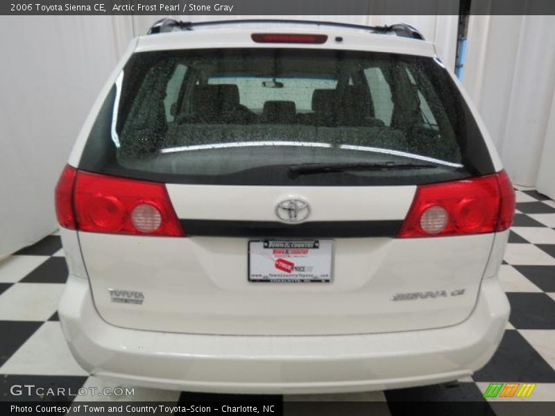 Arctic Frost Pearl / Stone Gray 2006 Toyota Sienna CE