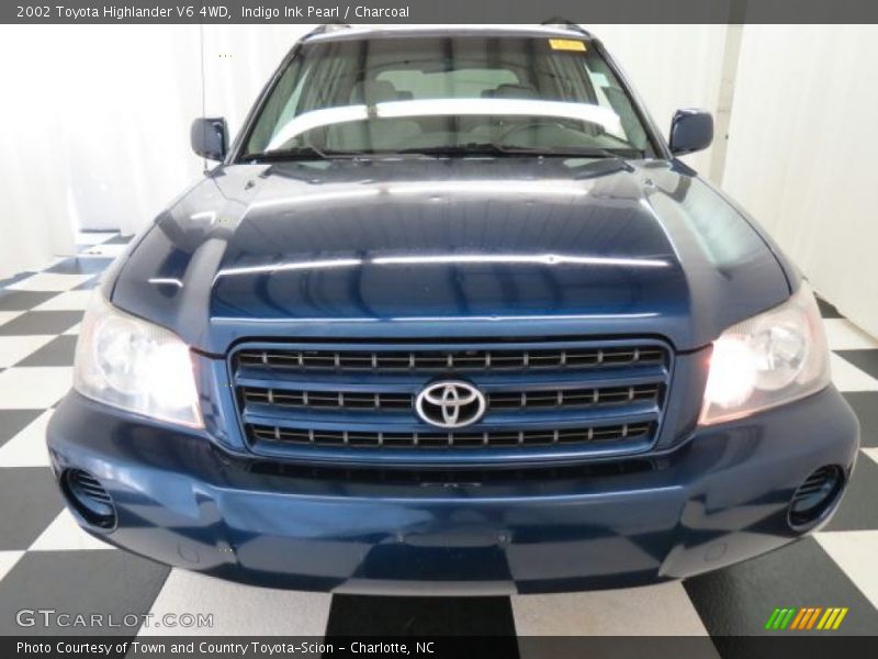 Indigo Ink Pearl / Charcoal 2002 Toyota Highlander V6 4WD