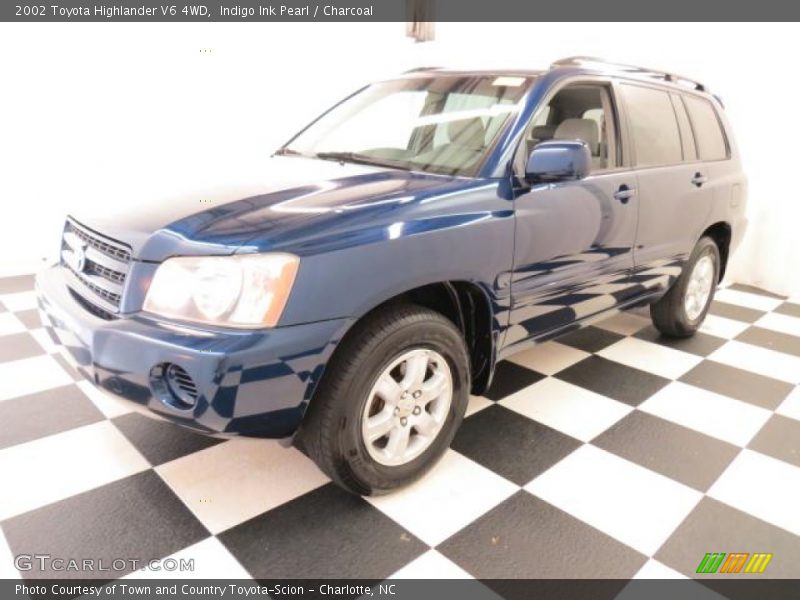 Indigo Ink Pearl / Charcoal 2002 Toyota Highlander V6 4WD