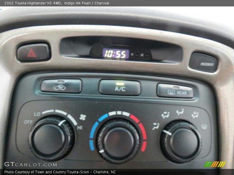 Indigo Ink Pearl / Charcoal 2002 Toyota Highlander V6 4WD
