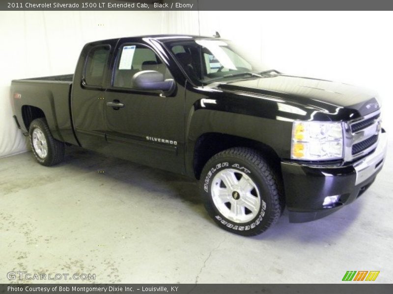 Black / Ebony 2011 Chevrolet Silverado 1500 LT Extended Cab