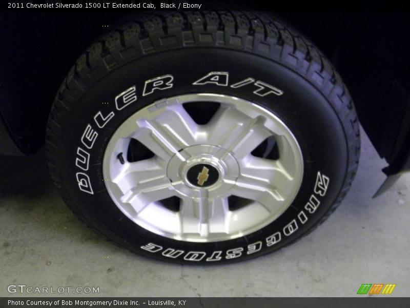 Black / Ebony 2011 Chevrolet Silverado 1500 LT Extended Cab