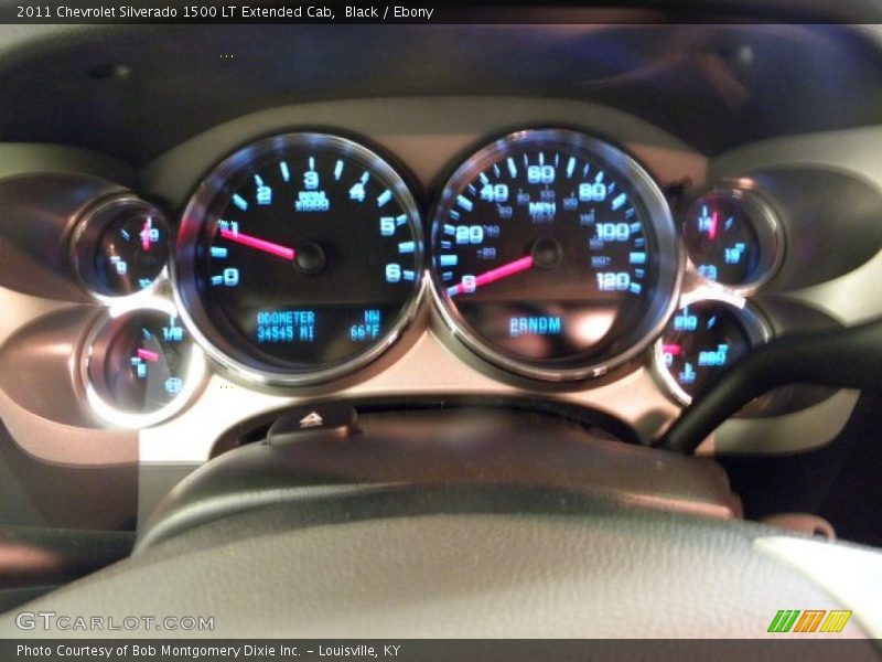 Black / Ebony 2011 Chevrolet Silverado 1500 LT Extended Cab