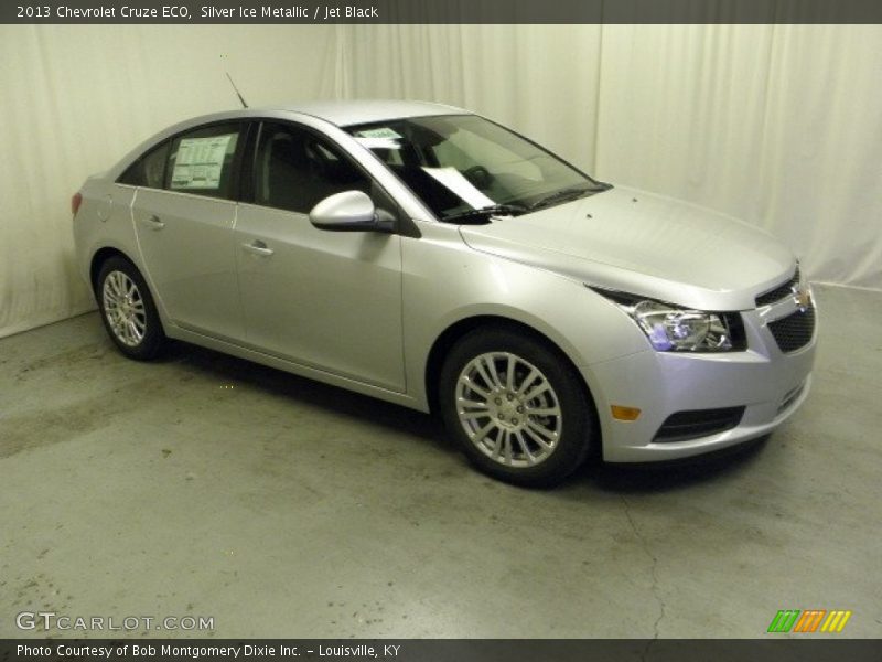 Silver Ice Metallic / Jet Black 2013 Chevrolet Cruze ECO
