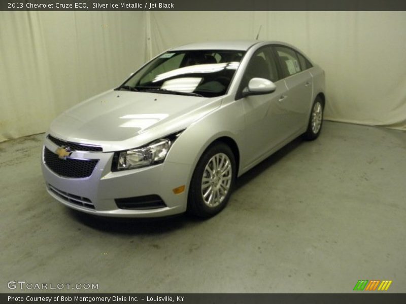 Silver Ice Metallic / Jet Black 2013 Chevrolet Cruze ECO