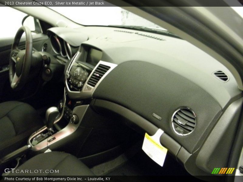 Silver Ice Metallic / Jet Black 2013 Chevrolet Cruze ECO