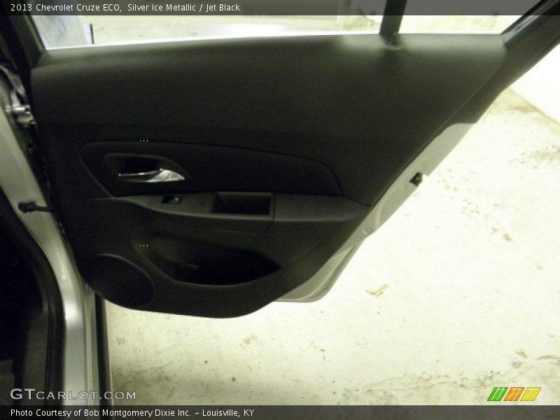Silver Ice Metallic / Jet Black 2013 Chevrolet Cruze ECO
