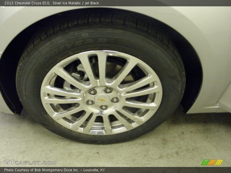 Silver Ice Metallic / Jet Black 2013 Chevrolet Cruze ECO